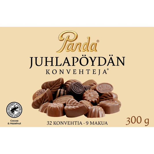 Panda Juhlapöydän konvehteja 300g