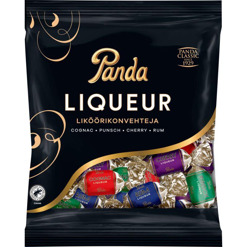 Panda Ligueur 9liköörikonvehteja 250g 800x800