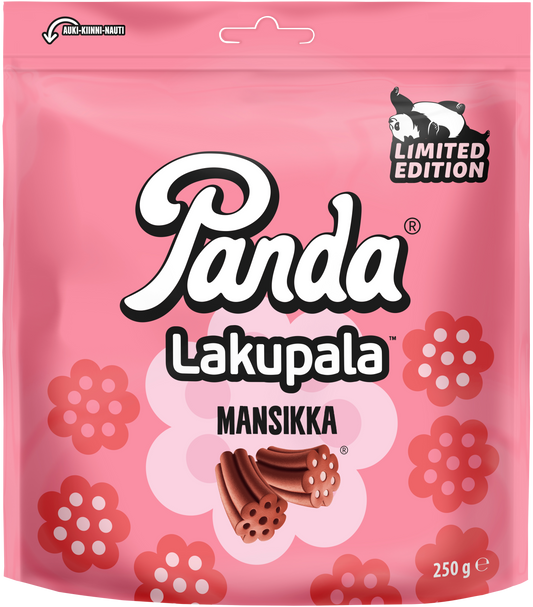 Panda Lakupala mansikka 250 g