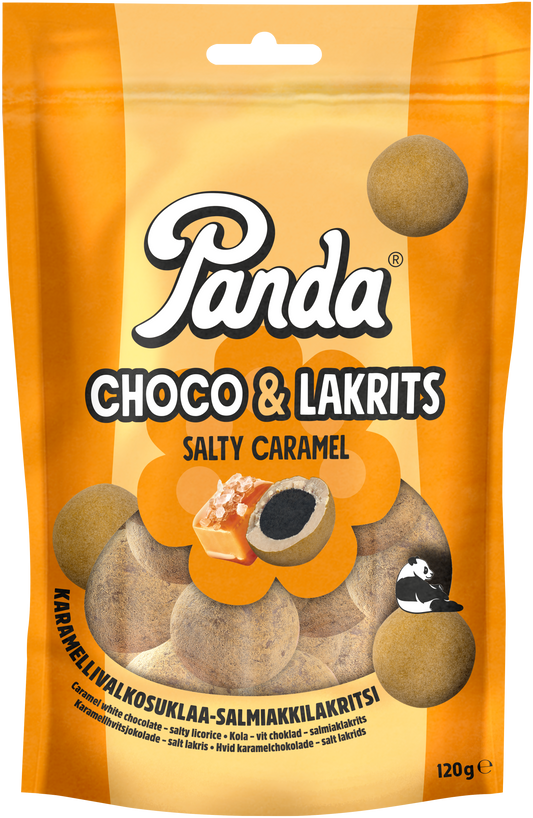 Choco & lakrits salty caramel 120g