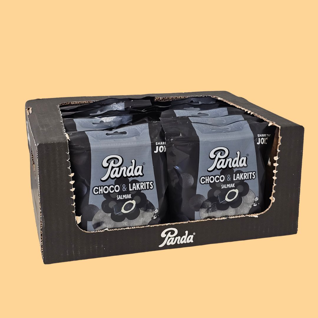 Panda Choco Lakrits salmiakki 300g x 14