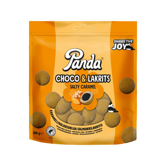 Share Size Choco & lakrits Salty Caramel 300g