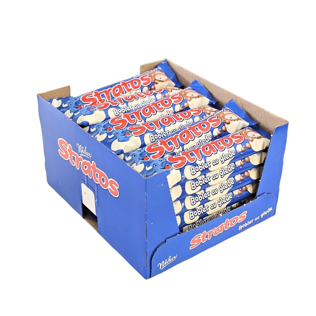 Stratos Milky Joy suklaapatukka 36 x 35g