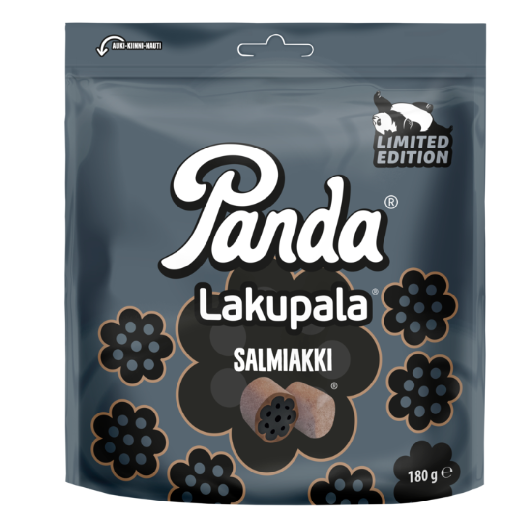 Panda Lakupala Salmiakki 180g
