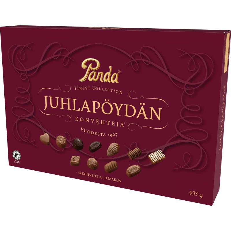 Panda Juhlapöydän konvehteja 435g