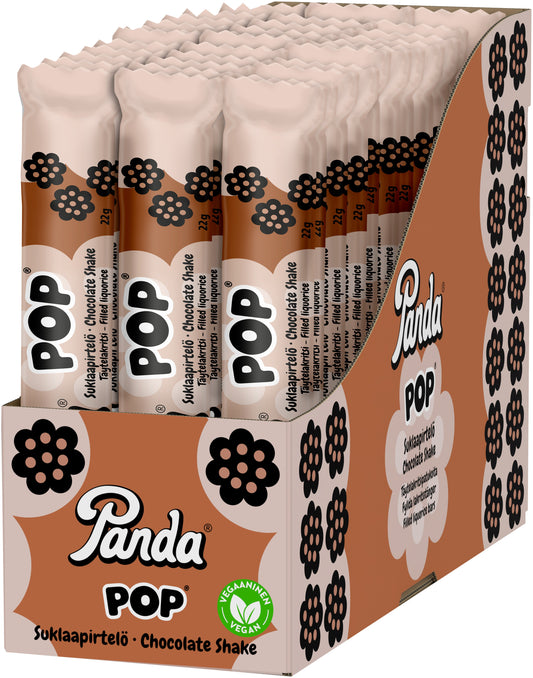 POP suklaapirtelö täytelakritsipatukka 36x22g