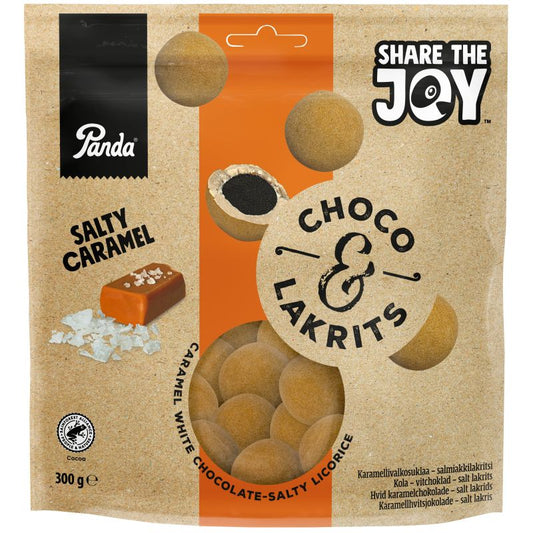 Panda Choco & Lakrits Salty Caramel Share Size 300g