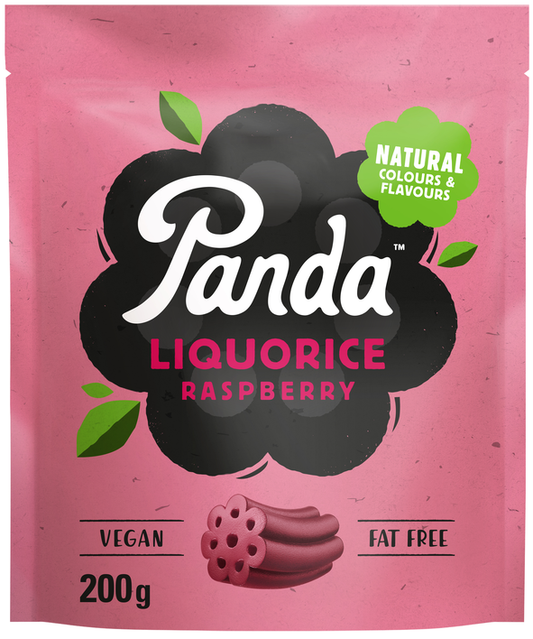 Natural Raspberry Licorice 200 g