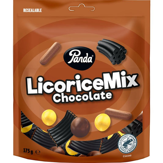 Panda LicoriceMix choco lakritsisekoitus 175 g