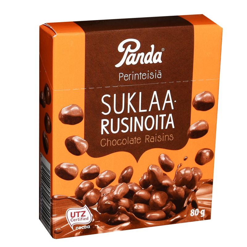 Panda Suklaarusinat 80g