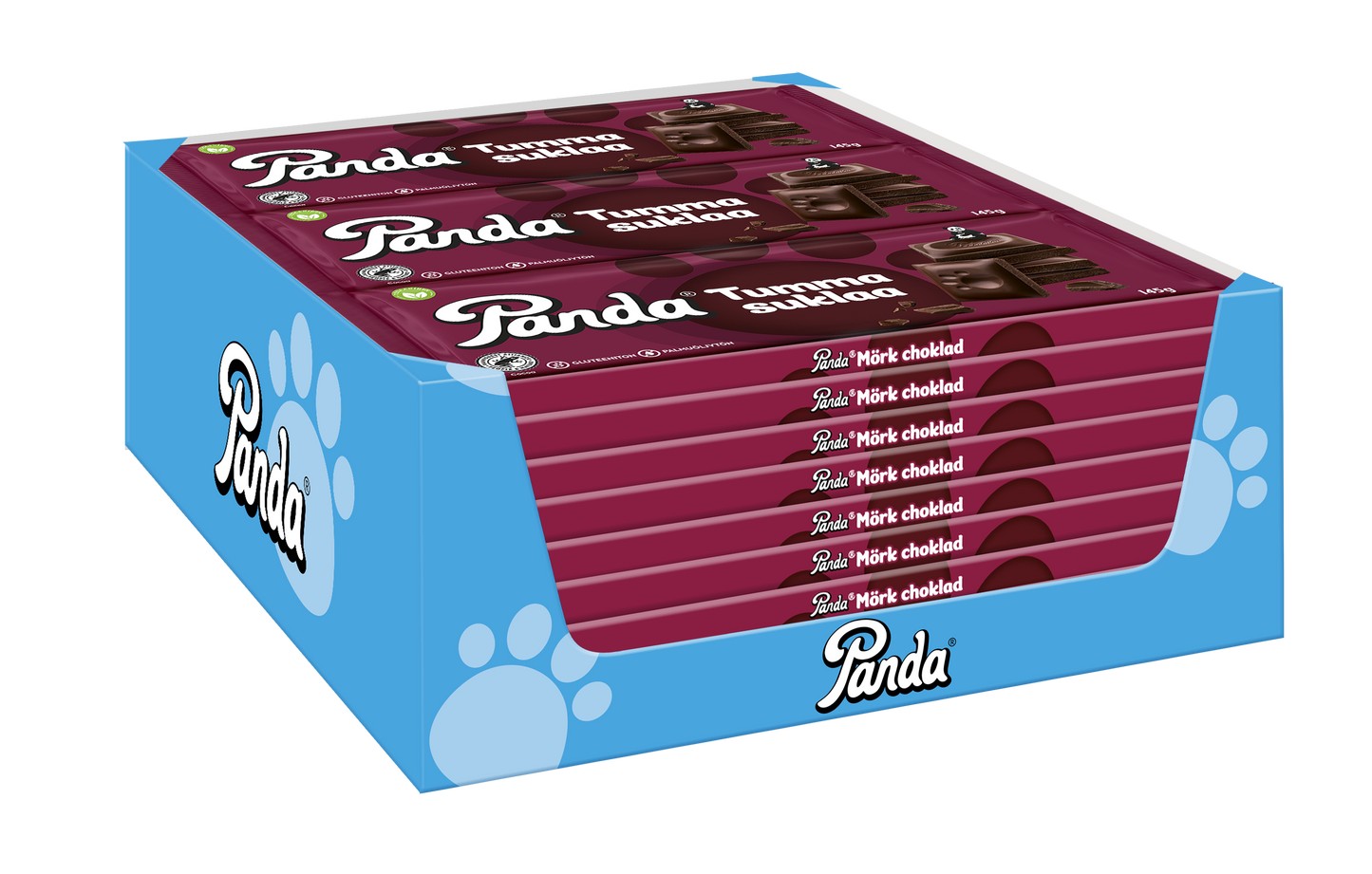 Tumma suklaa 27 x 145g