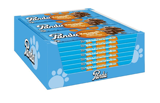 Panda Karamellimuru ja merisuola maitosuklaa 27 x 145g