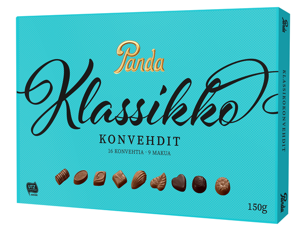 Panda Klassikkokonvehdit 150g